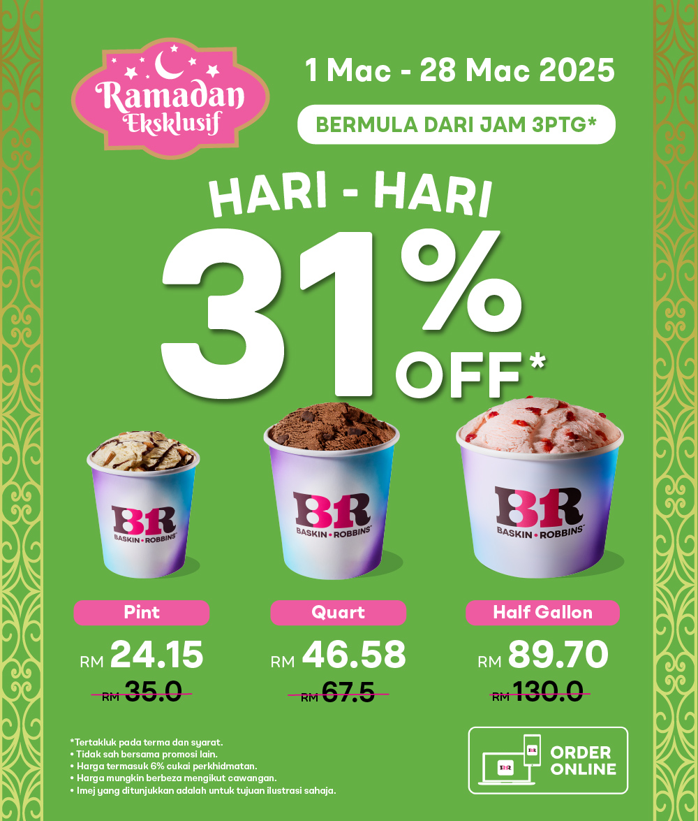 hari-hari 31% off